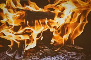 Fire Flame Smoke Wood Burn Heat