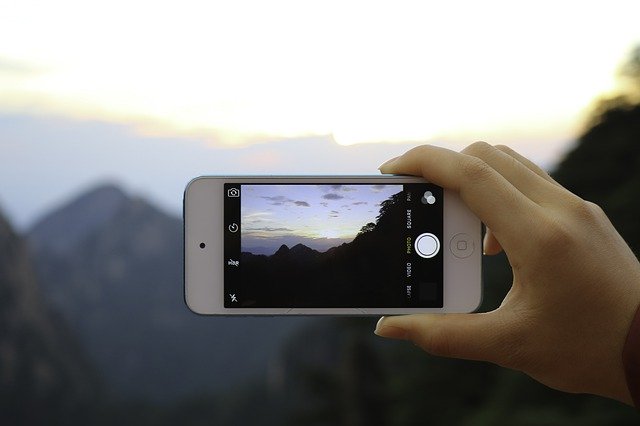 Phone Screen Device Photo Camera
